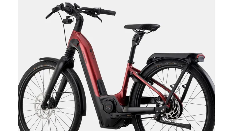 Cannondale Mavaro Neo 1 2024 StepThru Electric Hybrid Bike - Candy Red-4